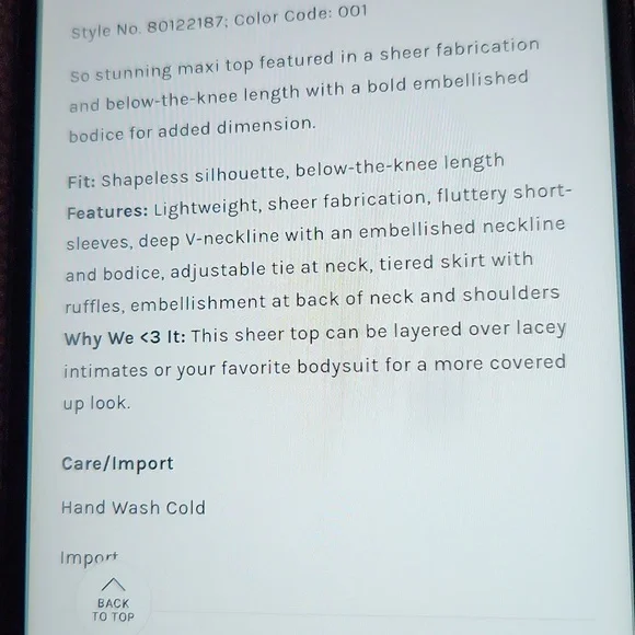 Free people may top - Picture 5 of 8